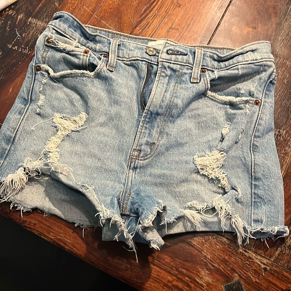 Abercrombie & Fitch High Rise Shorts